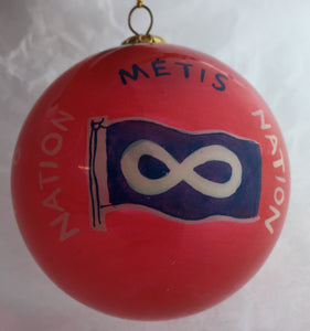 Metis Nation Ornament